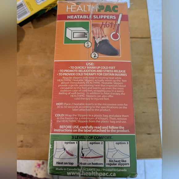 Heatable Slippers - Black - Picture 2 of 5